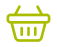 Ícone de cesta de mercado